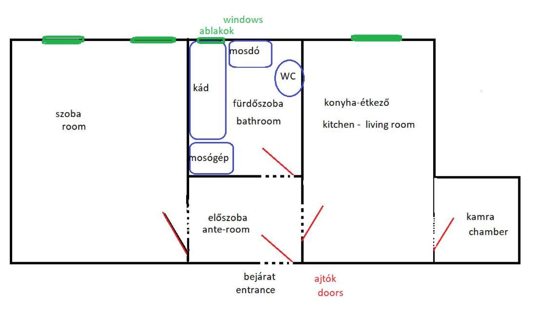 Aha Appartement Debrecen Buitenkant foto